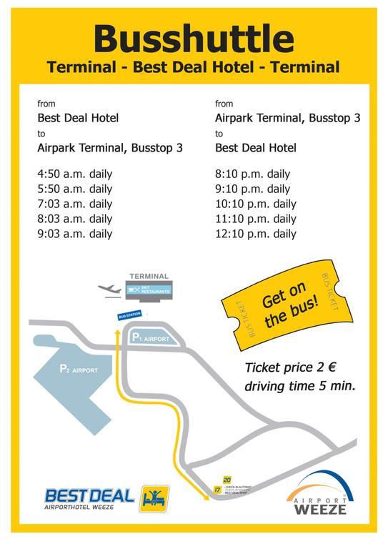 Best Deal Airporthotel Weeze Kültér fotó